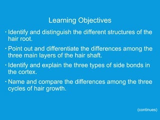 materi tentang anatomi dan fisiologi rambut dan kulit kepala | PPTX