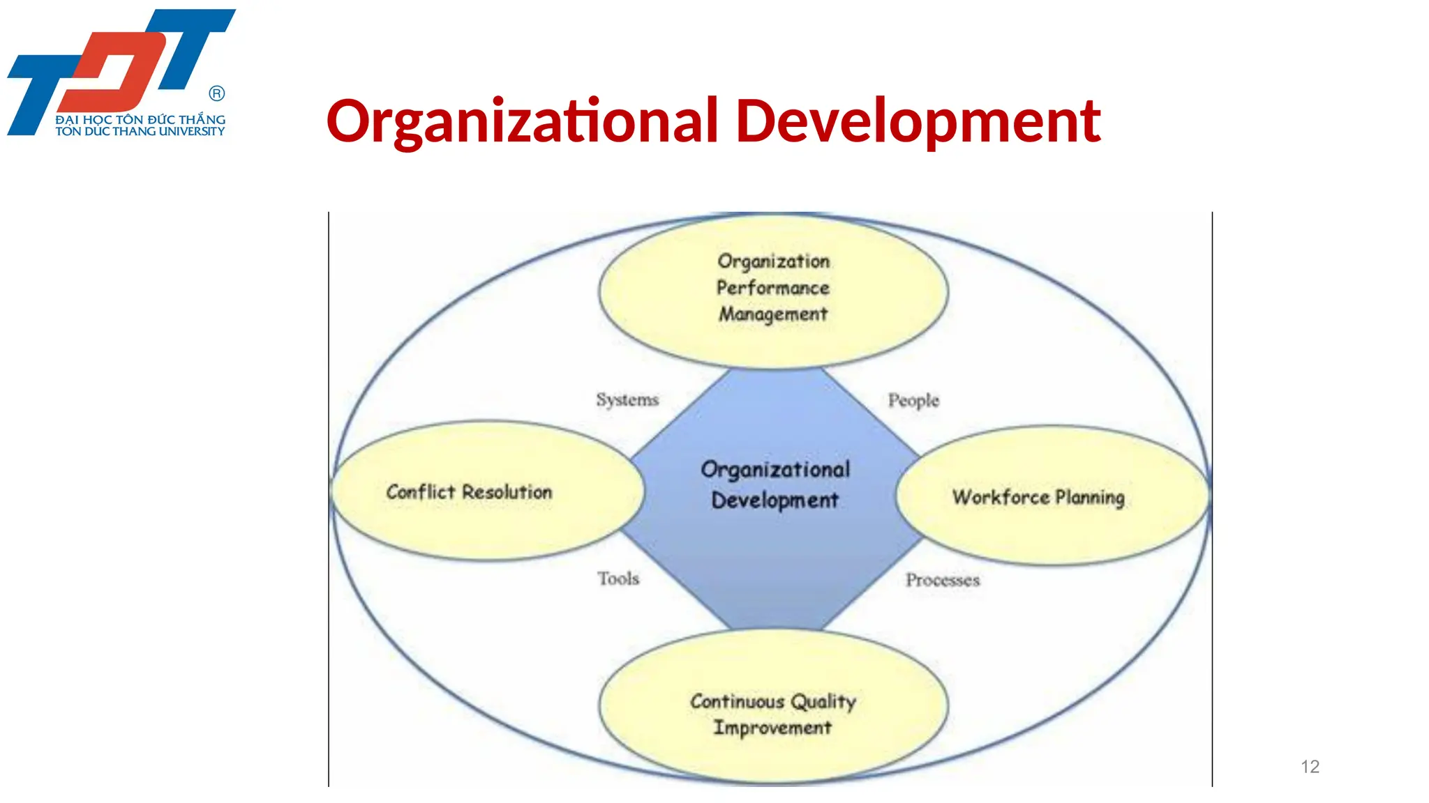 Organizational Development
12
 