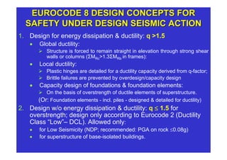 Structural design for reinforced concrete | PDF