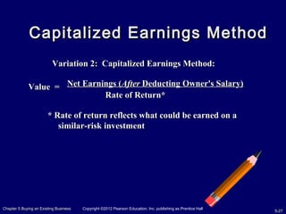 Chapter 11 buying an existing sm es-esbm10e-05 | PPT