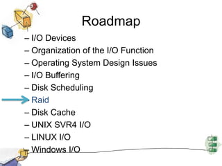 FSCANTwo subqueuesWhen a scan begins, all of the requests are in one of the queues, with the other empty.All new requests are put into the other queue.Service of new requests is deferred until all of the old requests have been processed.Performance ComparedComparison of Disk Scheduling Algorithms