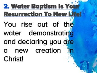 Understanding the Essence of Water Baptism | PDF