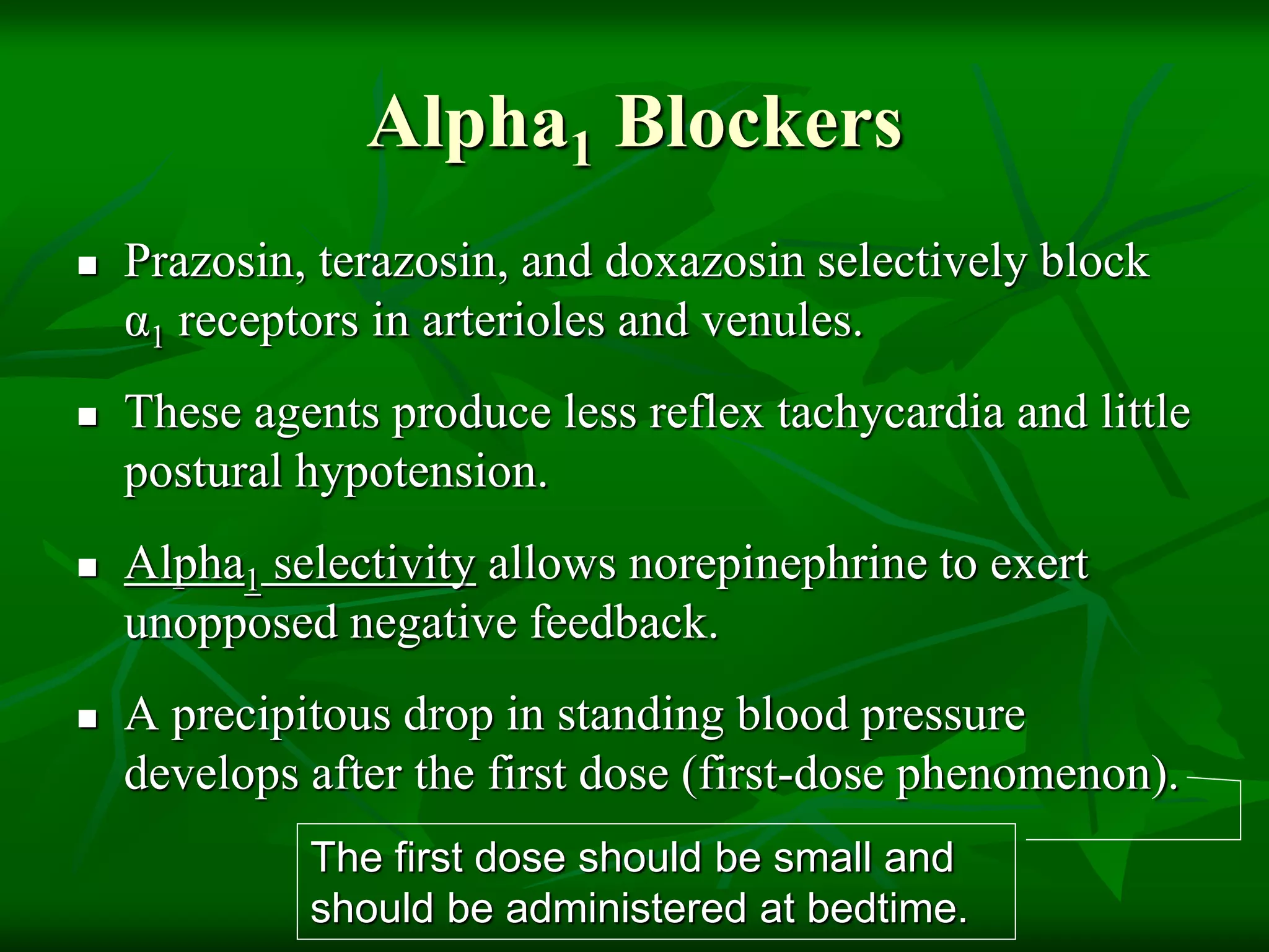antihypertensive agents 1 | PPTX
