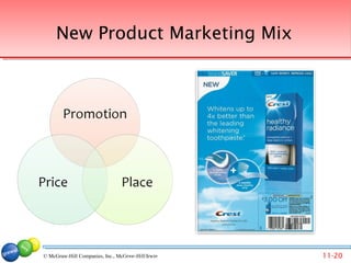 New Product Marketing Mix




© McGraw-Hill Companies, Inc., McGraw-Hill/Irwin Companies, Inc., McGraw-Hill/Irwin
                                 © 2007 McGraw-Hill                                   11-20
 