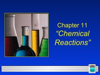 Chapter 11 “Chemical Reactions” 