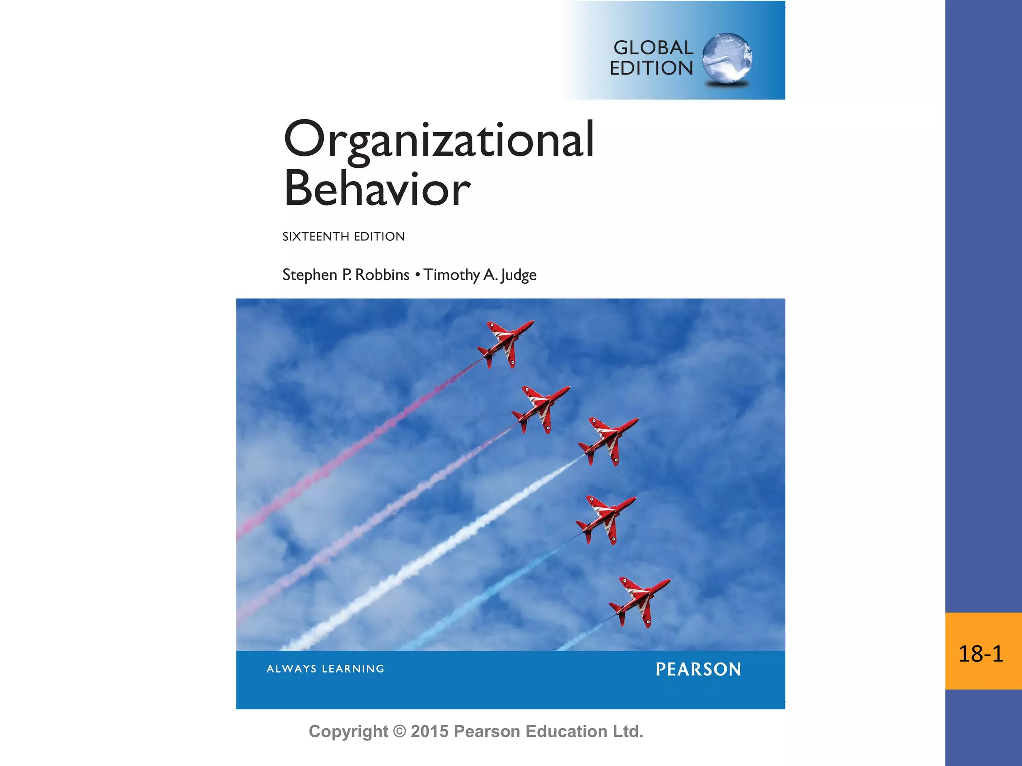 Copyright © 2015 Pearson Education Ltd.
18-1
 