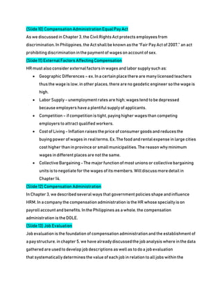 Compensation Geographical Differences Chapter 11 Establishing Rewards and Pay Plans.docx