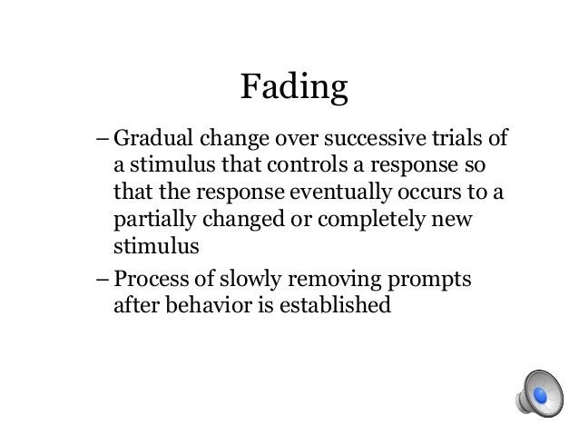 Chapter 11 Lecture Fading