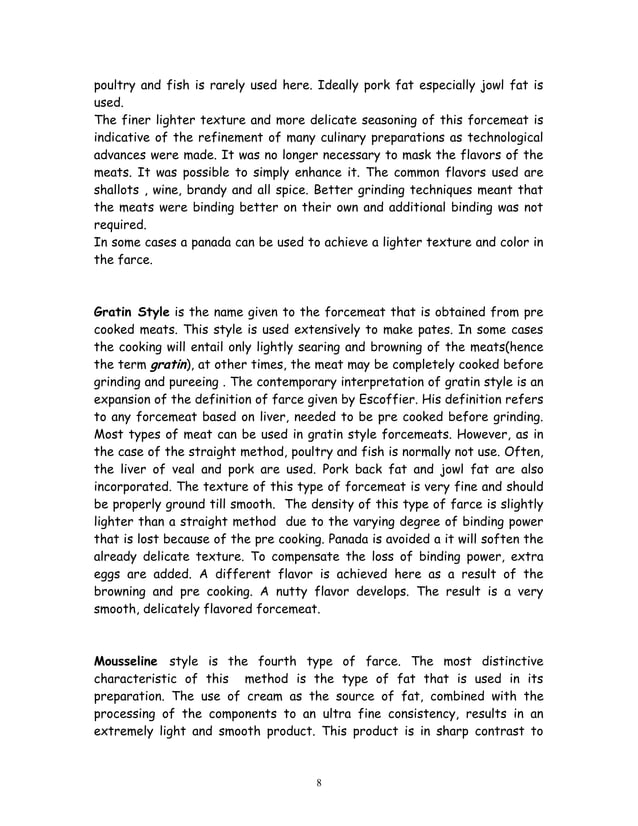 Chapter 11 forcemeat PDF