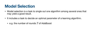 Model Selection and Validation | PPT