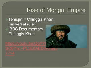 Chapter 11 Mongol Monument Empire - Ways of the World AP World History ...