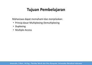 Chapter 11 Multiplexing dan Multiple Access | PDF