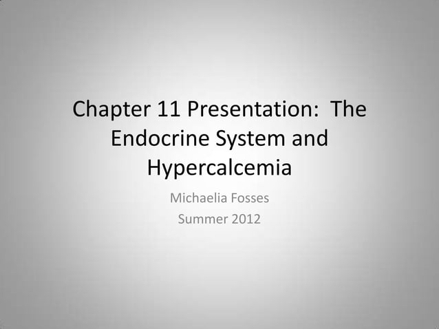 Chapter 11 presentation | PPT