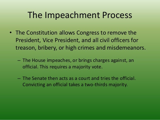 Which of the two houses impeaches?