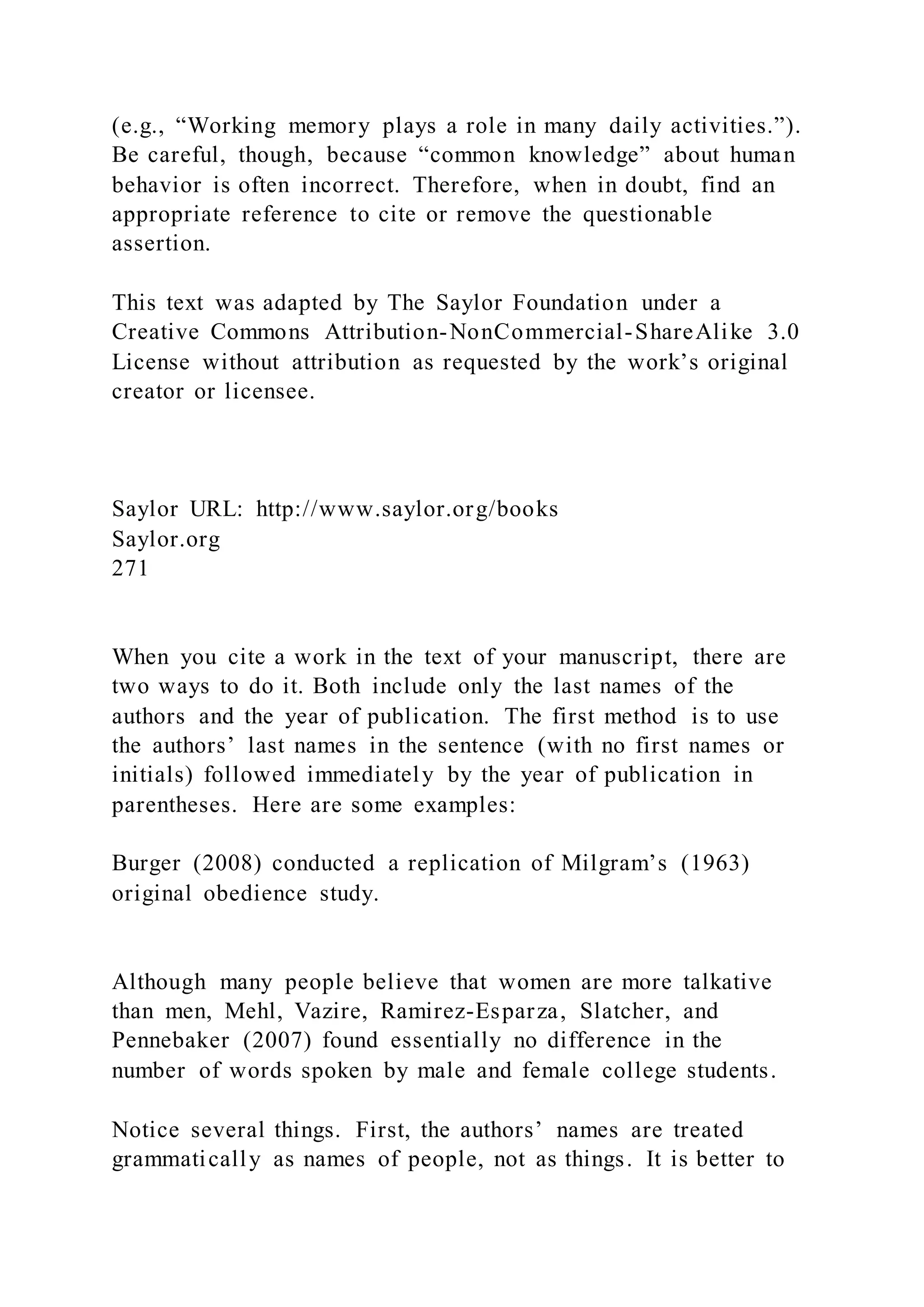 Chapter 11Presenting Your ResearchResearch is complete onl | DOCX