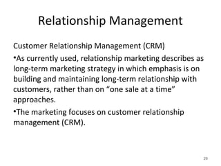 CSCM Chapter 11 relationship management cscm | PPT