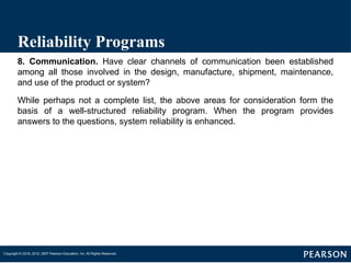 Chapter 11 Reliability details explanation | PPTX