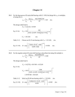 Chapter 11 solutions | PDF
