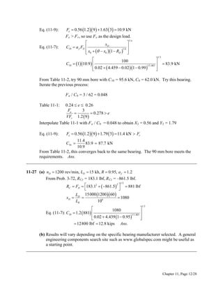 Chapter 11 solutions | PDF