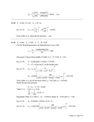 Chapter 11 solutions | PDF
