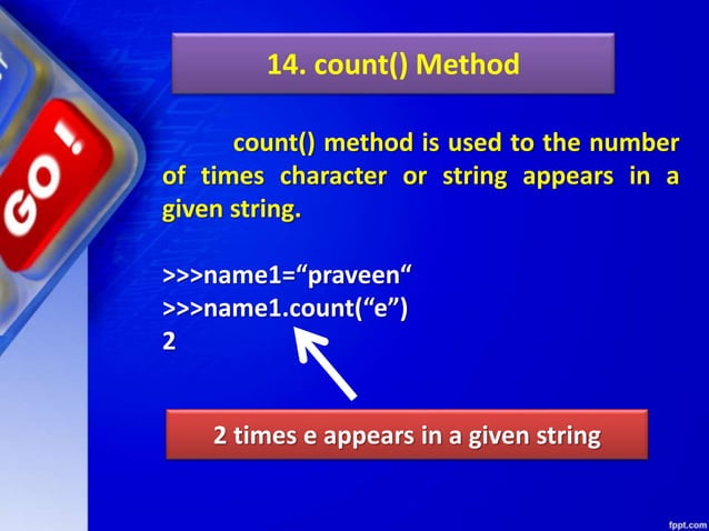 Chapter 11 Strings and methods [Autosaved].pptx