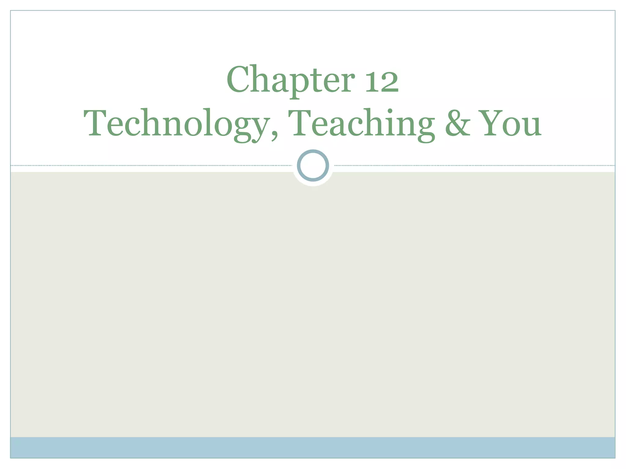 Chapter 12 | PPT | Educational Assessment | Education