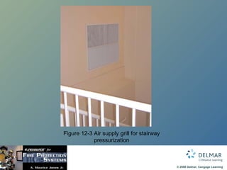 Figure 12-3 Air supply grill for stairway pressurization 