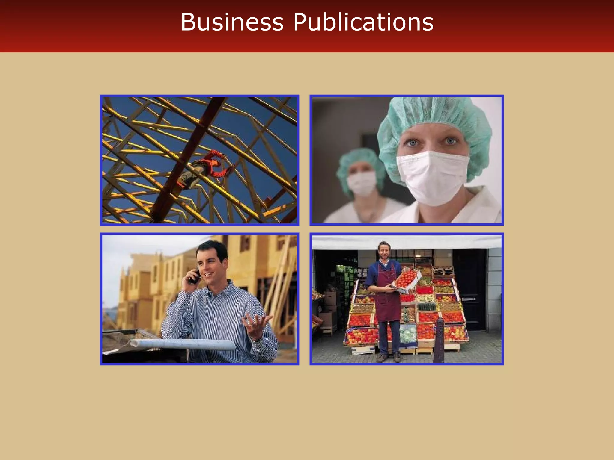 Business Publications 
 