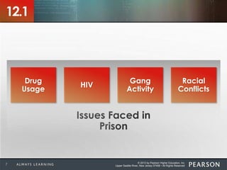 © 2013 by Pearson Higher Education, Inc
Upper Saddle River, New Jersey 07458 • All Rights Reserved7
12.1
Drug
Usage
Gang
Activity
HIV
Racial
Conflicts
 