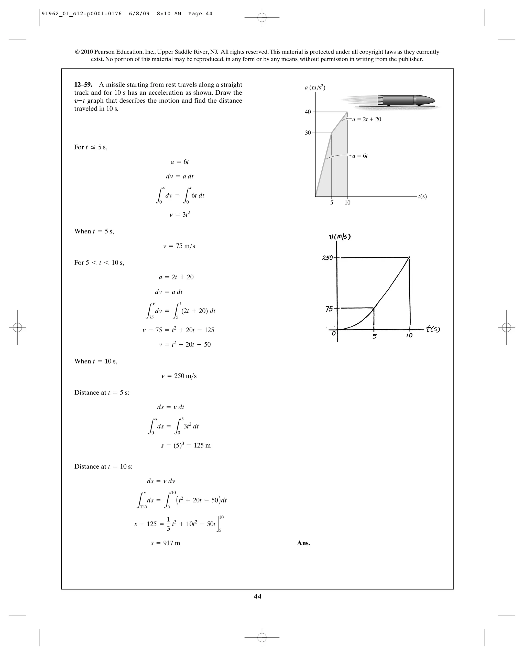 Chapter 12 dynamics rc hibbler | PDF