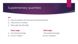 Measurements, Vector and Equilibrium | PPTX