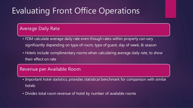 Chapter 12 Managing Front Office Operations Hot 333