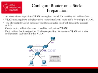 VLANS Routing and Protocols Chapter 12 of Routing | PPTX