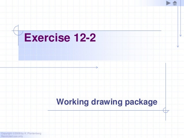 Chapter 12 assembly drawings - 2010