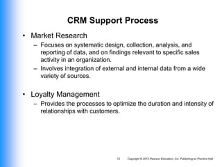 Chapter 12 customer relationship management | PDF