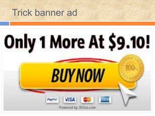 Trick banner ad
 