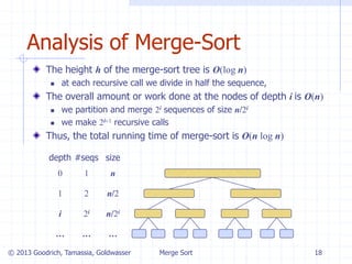 Merge-Sort-Detailed Presentation to teach | PDF