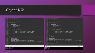 Streams and Files | PPT
