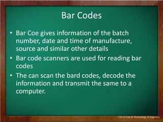 Use of Technologies in Logistics | PPTX