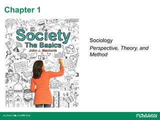 Chapter 1

Sociology
Perspective, Theory, and
Method

 