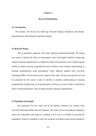 Final Research Proposal | PDF