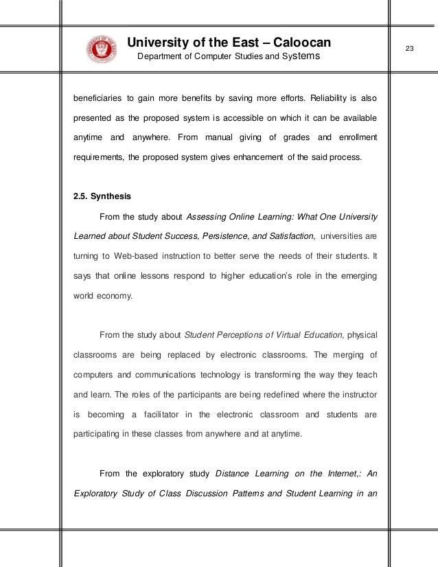 enrollment chapter 3 system online Chapter123final