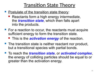 Transition State Rection Example Chapter 12 6-7 Reaction mechanisms and catalysis.pptx