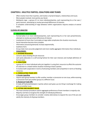 Understanding the Importance of Preparation in Negotiations