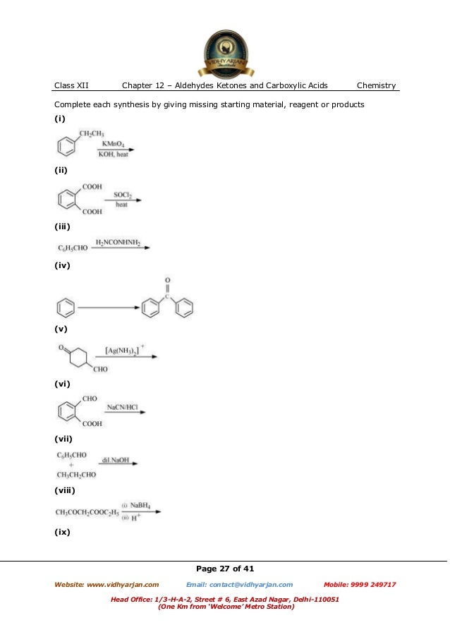 Chapter 12 aldehydes ketones and carboxylic_acids