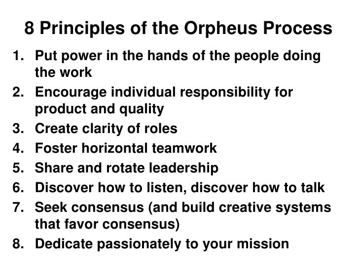 rotating leaders orpheus orchestra Charity navigator's historical ratings for orpheus chamber orchestra central to its distinctive personality is its practice of sharing and rotating leadership. rotating leaders orpheus orchestra Charity navigator's historical ratings for orpheus chamber orchestra central to its distinctive personality is its practice of sharing and rotating leadership.