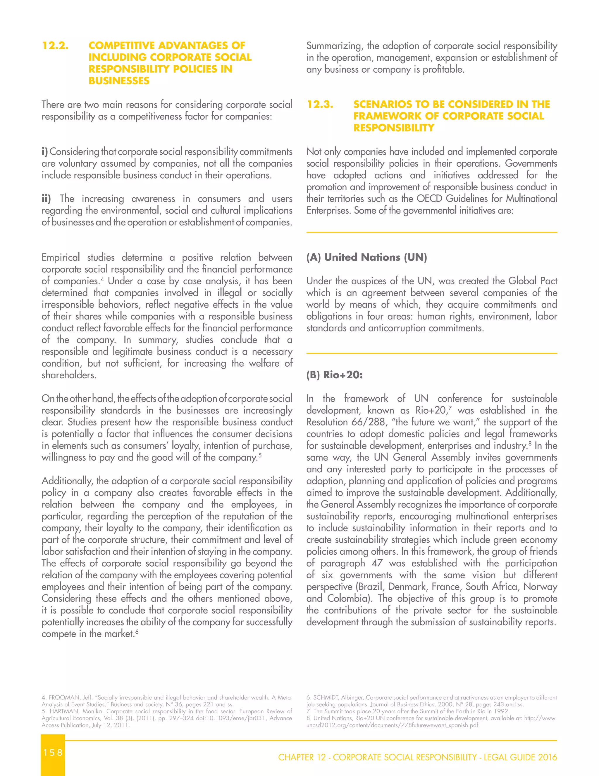Corporate social responsibility | PDF