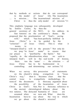 CHAPTER12IncarnationandtheChurch’sEvangelisticMissio | DOCX