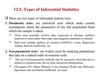 Absolute Test Statistic Chapter 12 (Inferential Statistics).ppt is very important | PPT