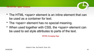 Chapter 1,2 IP INTRODUCTION AND HTML CSS AND JAVA SCRIPT | PPTX